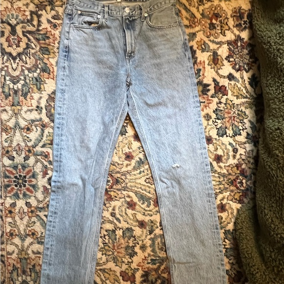 Agolde size 28 - longer straight length perfect for fall. - Picture 5 of 5